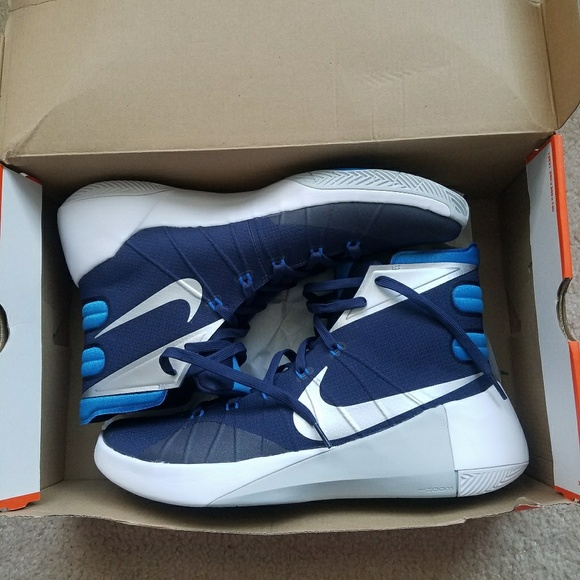 nike hyperdunk navy
